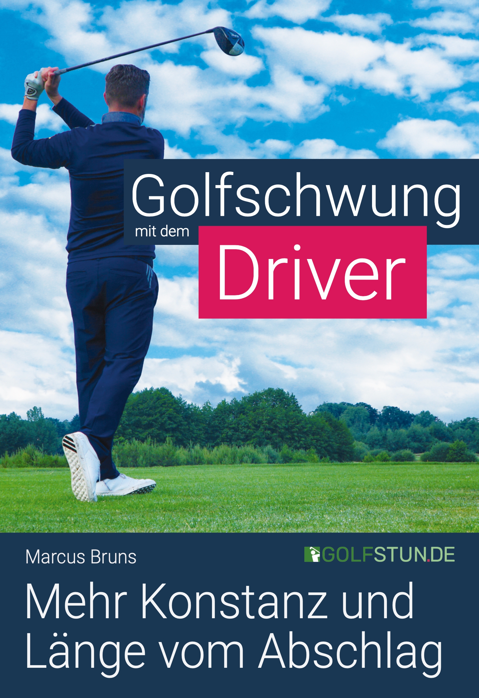 cover golfbuch golfschwung driver -