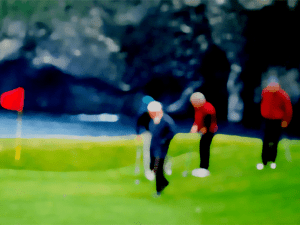 golfkunst–Jürgen Irlbacher den Stil seiner Bilder -