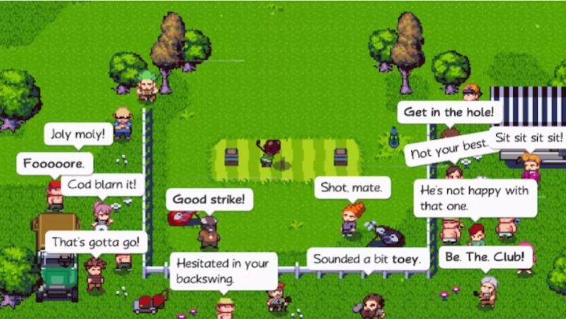 nitendo golf story spiel -