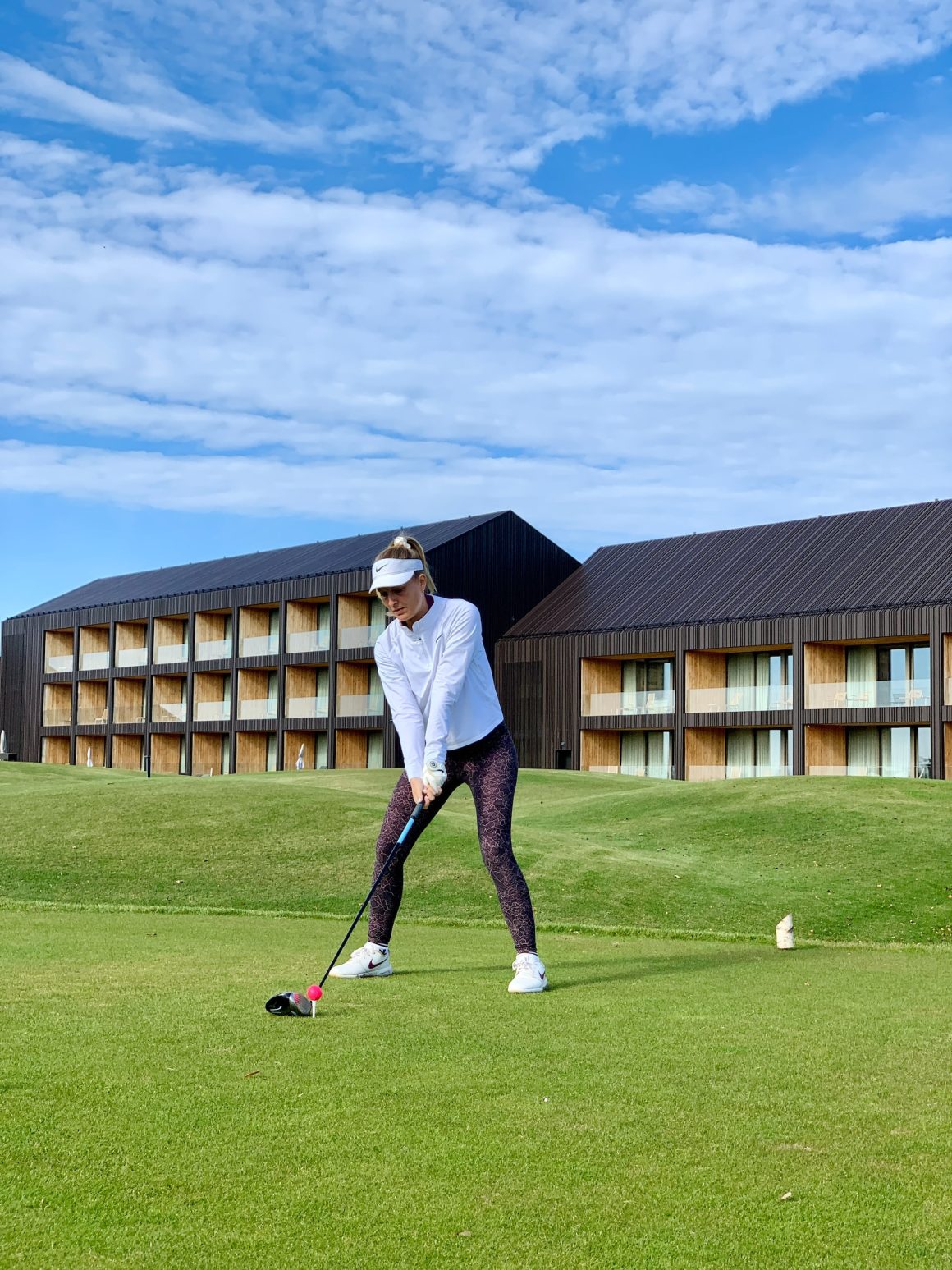 Golferin im Öschberghof