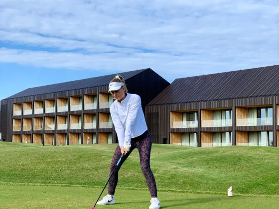 Golferin im Öschberghof