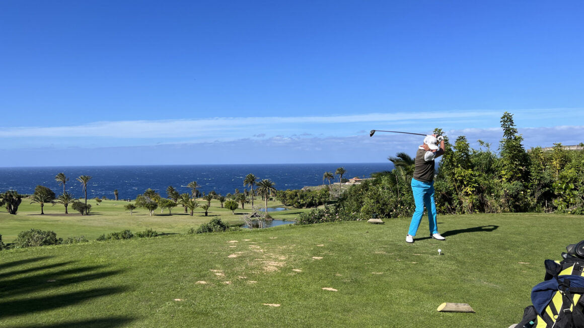 (Buenavista Golf) Greenfeespieler aus aller Welt lasten den Platz gut aus