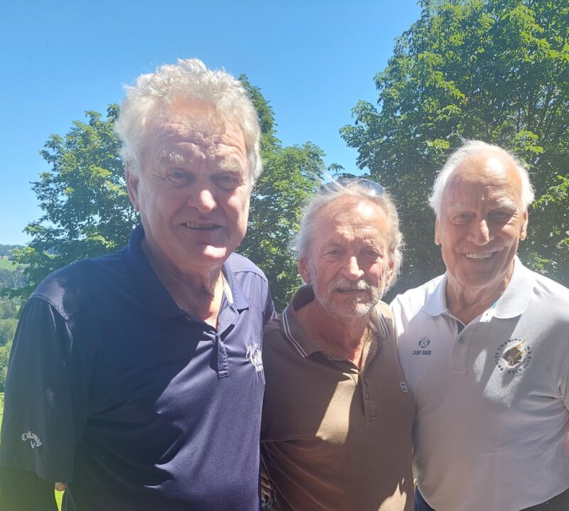 Sepp Maier, Heinz Schmidbauer, Franz "Bulle" Roth 