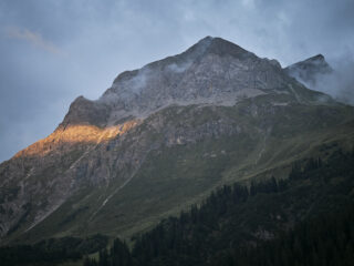 Wetteridyll in Lech.