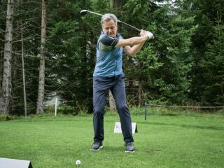 Florian Moosbrugger kam erst im zweiten Anlauf zum Golf.