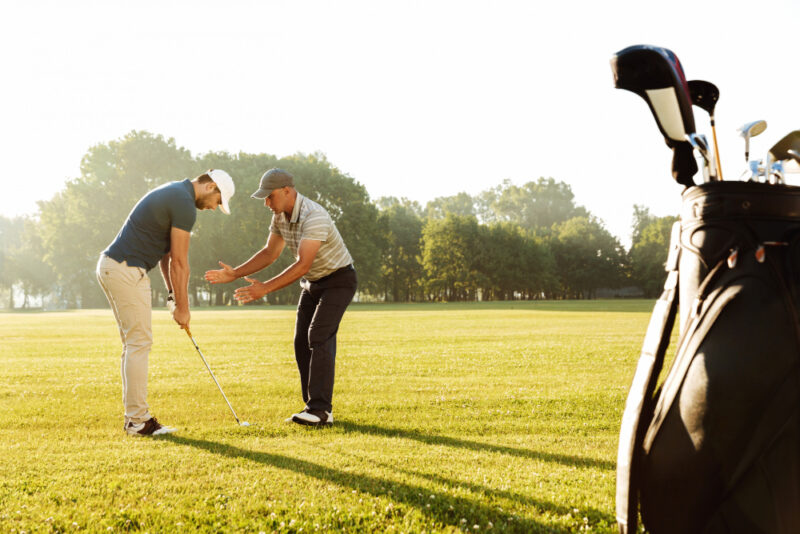 Golftraining, Golflehrer, Golfschüler