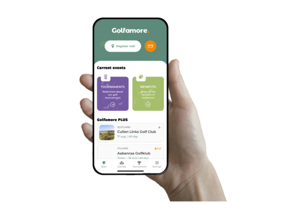 Golfamore Card als App