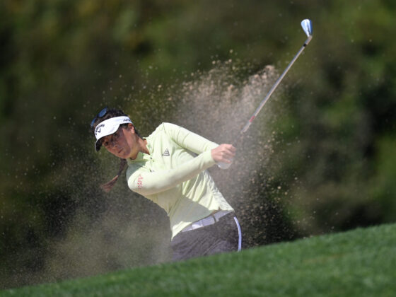 Die Golferin Sandra Gal.