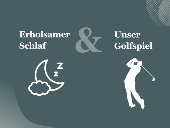 golf und schlaf leistung -