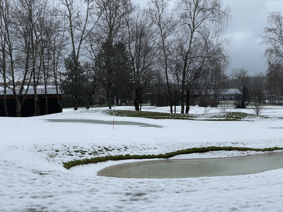 Winter auf dem Golfplatz Freudenstadt