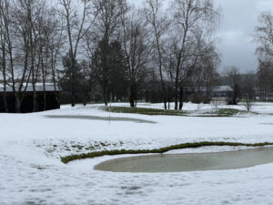 Winter auf dem Golfplatz Freudenstadt
