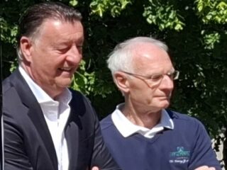 Die Organisation von Golfveranstaltungen - Ein Blick hinter die Kulissen Edwin Weindorfer (links) & Präsident GC Altentann Gerold Humer