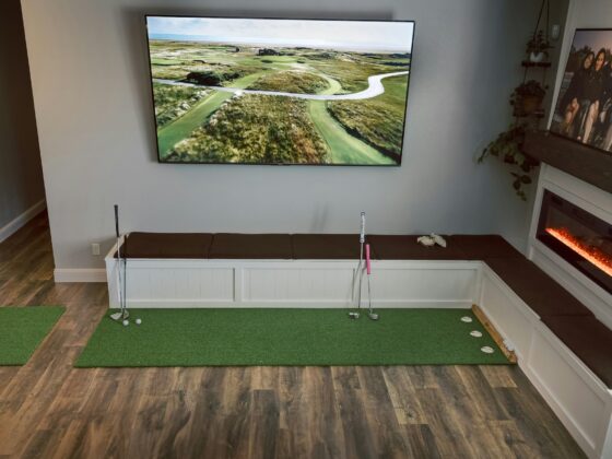 indoor golf -
