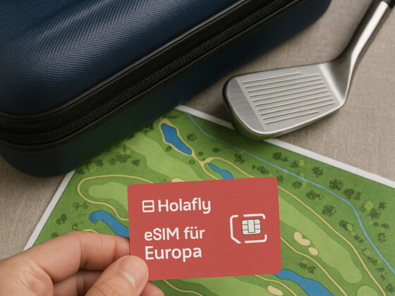 eSIM für Golfreise