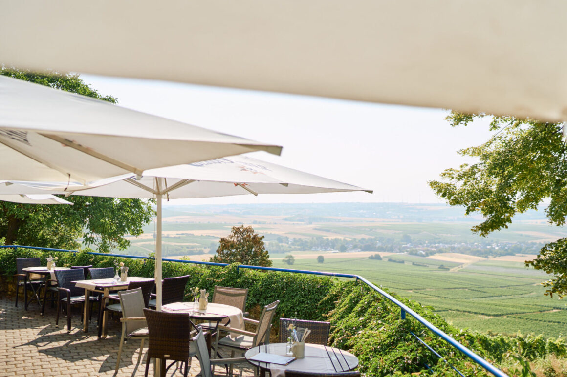 Die Terrasse im Das Hofgut Wißberg